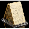 Souvenirs Allemand - Lingot doré or fin 24 carats