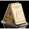 Dauphin - Lingot doré or fin 24 carats