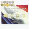 France 2001 - Dernier Coffret BU Francs