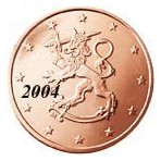 Finlande 5 Cents  2004