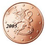Finlande 5 Cents  2005