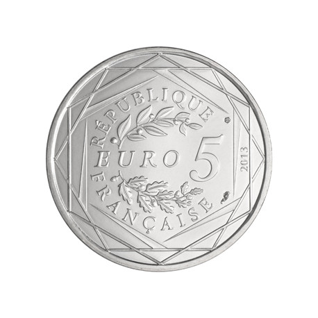 Série France 2013 - 5 euros Argent Les valeurs de la République
