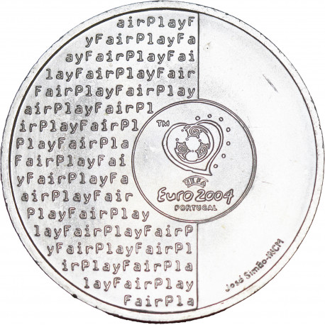Portugal 2003 - 8 euro Le football est Fair-play