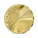 Monnaie de Paris 2022- 5€ OR ½ g BE Molière 