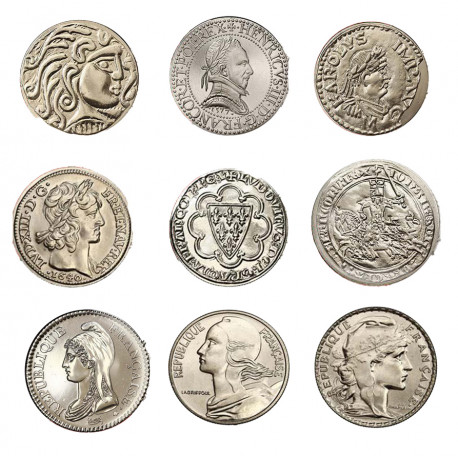 5 Francs 2000 Série complète