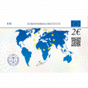 Italie 2022 – 2 euro + carte commémorative - "Juges" UNC