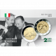 Italie 2022 – 2 euro + carte commémorative - "Juges" UNC