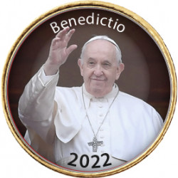 Vatican - 50 cents - Pape François - La Bénédiction 2022