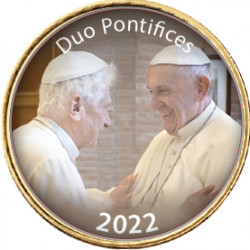 Vatican - 50 cents - Papes François et Benoît - La succession