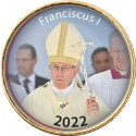 Pape François 2022 - 50 cents commémoratif - Procession