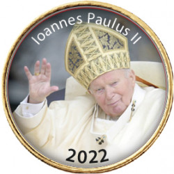 Vatican - 50 cents - Pape Jean Paul II - Le Salut 2022
