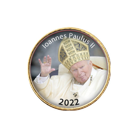 Pape Jean Paul II - 50 cents commémoratif - Le Salut