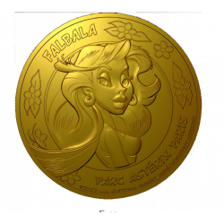 Monnaie de Paris 2022 Astérix - La médaille Falbala