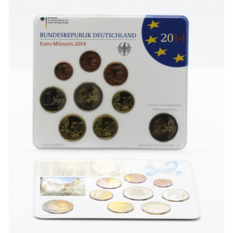 Allemagne 2014 - Coffret euro BU
