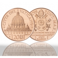 Vatican 2022 - 20 euros cuivre