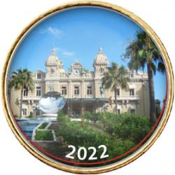 Monaco - 50 cents - Le casino 2022 commémorative