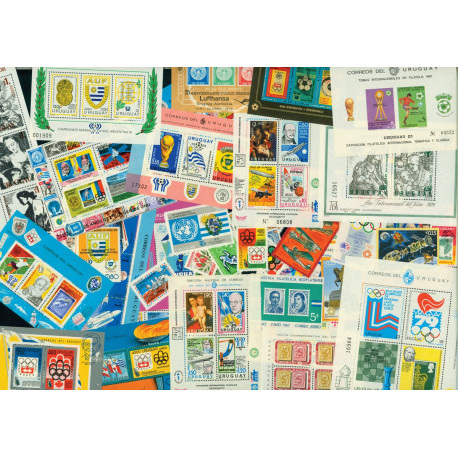 1000 Blocs feuillets commémoratifs - lot 1