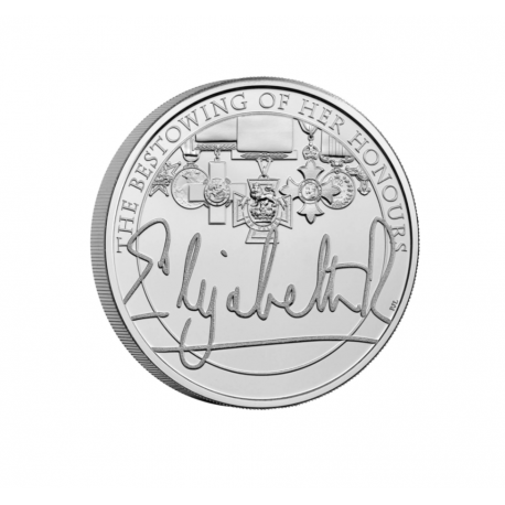 Royaume-Uni – Monnaie de 5 Pound – Reine Élisabeth 