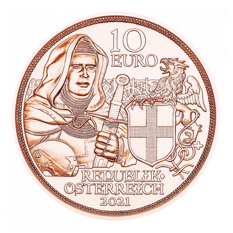 Autriche 2021 - 5 euros "LE BONHEUR EST UN OISEAU"