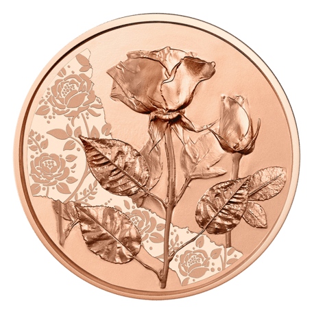 Autriche 2021 - 10 euros "La rose"