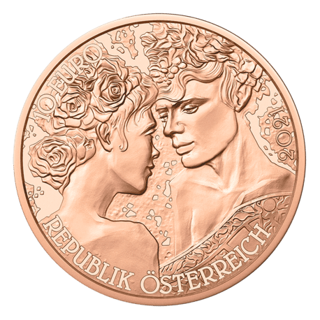 Autriche 2021 - 10 euros "La rose"