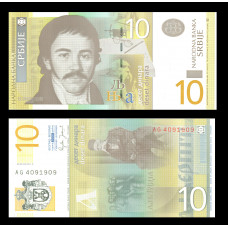 Serbie - Billet de 10 Dinara