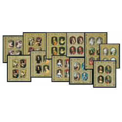 Les Rois de France - 50 timbres neufs