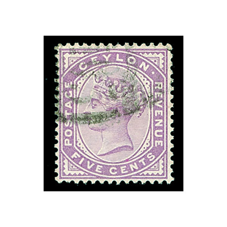 Ceylan 1886 - 5 cents