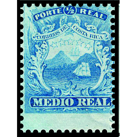 Costa Rica 1862 - 1/2 Real