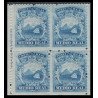 Bloc de 4 Costa Rica 1862 - 1/2 Real Bloc de 4 Costa Rica 1862 - 1/2 Real
