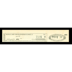 Timbre de France - Colis postal