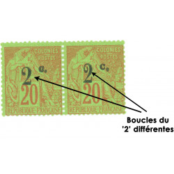 Timbres Réunion 1893