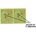 Timbres Réunion 1893