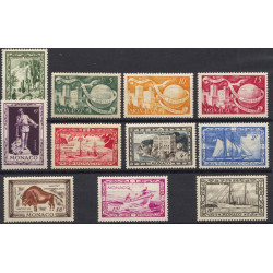 Monaco - Année complète neuve 1949 PARTIE I