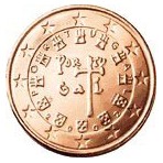Portugal 5 Cents  2002