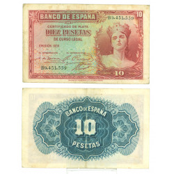 Espagne - 10 Pesetas