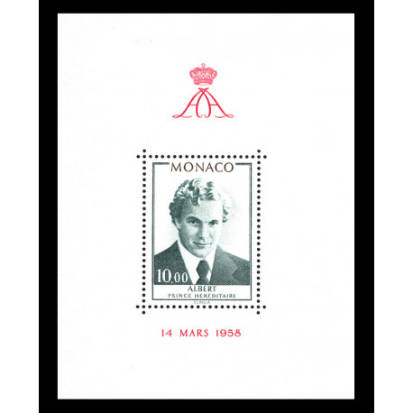 Bloc-feuillet Monaco n°16