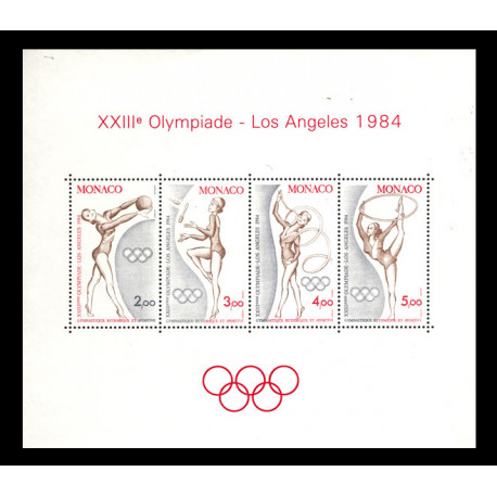 Bloc-feuillet Monaco n°27