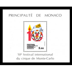Bloc-feuillet Monaco n°29