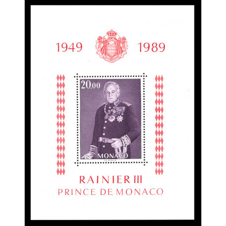 Bloc-feuillet Monaco n°45