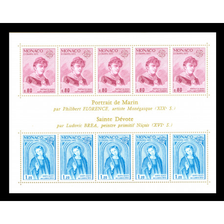 Bloc-feuillet Monaco n°10