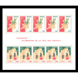 Bloc-feuillet Monaco n°19