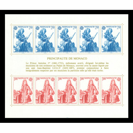 Bloc-feuillet Monaco n°30