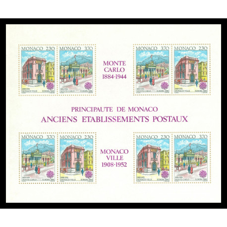 Bloc-feuillet Monaco n°49