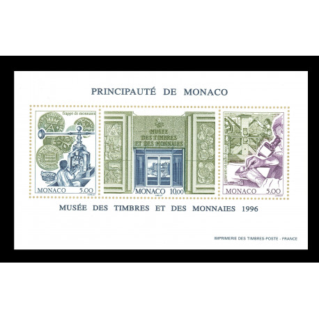 Bloc-feuillet Monaco n°73