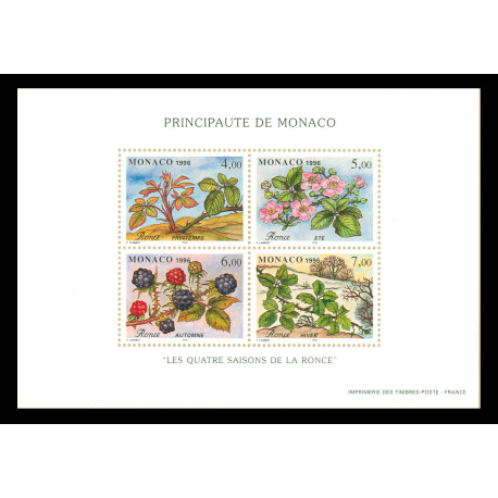 Bloc-feuillet Monaco n°74