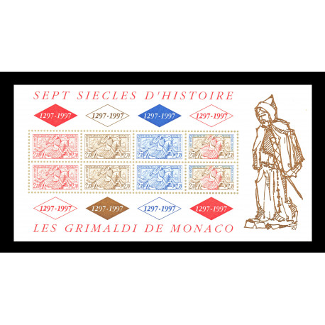 Bloc-feuillet Monaco n°75