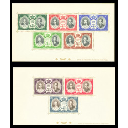 Bloc-feuillet Monaco n°5 et n°6