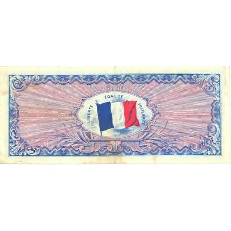 100Francs - Drapeau Au verso - 1944 - Qualité courante