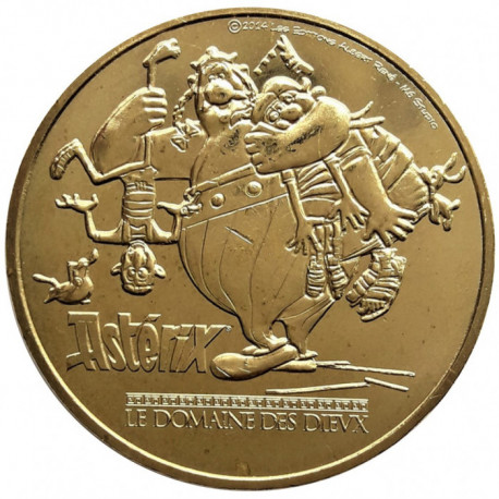 Monnaie de Paris 2015 - La médaille Obélix et les Romains Domaine des Dieux
